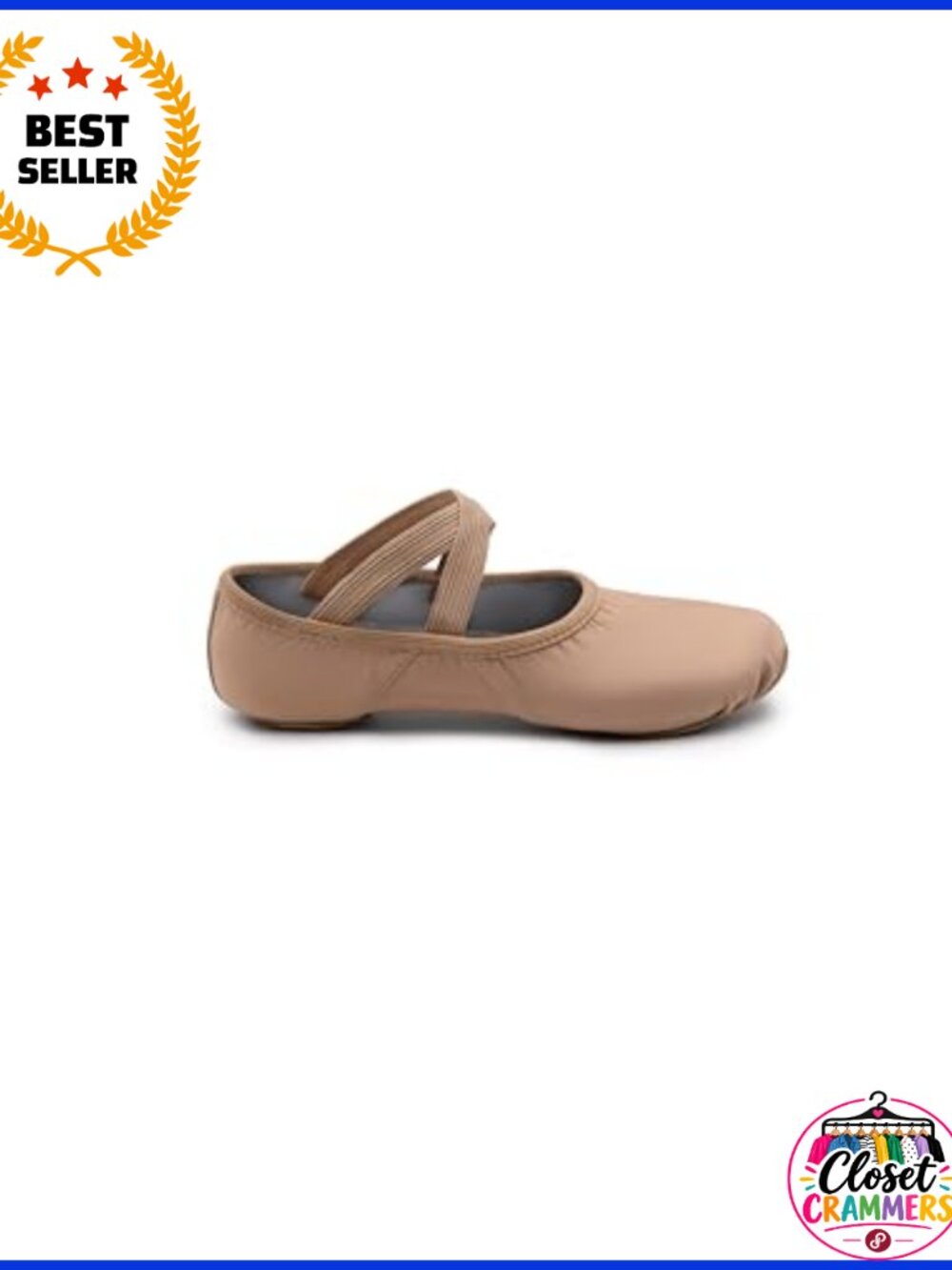 Capezio Hanami Canvas Split Sole Ballet Dance Shoes Flats - Picture 1 of 6